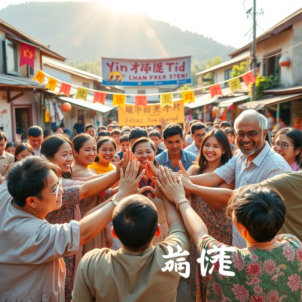 รวมพลังสร้างชุมชน 'ญินตามติด' ที่ดี